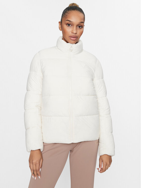 Guess Guess Übergangsjacke V3BL13 WFUD0 Écru Regular Fit