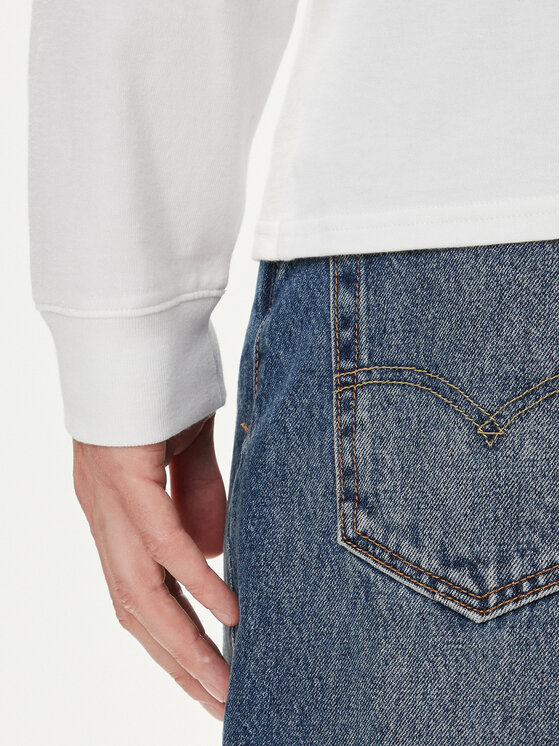 Levi's® Levi's® Longsleeve Original Logo Tee 72848-0000 Alb Regular Fit