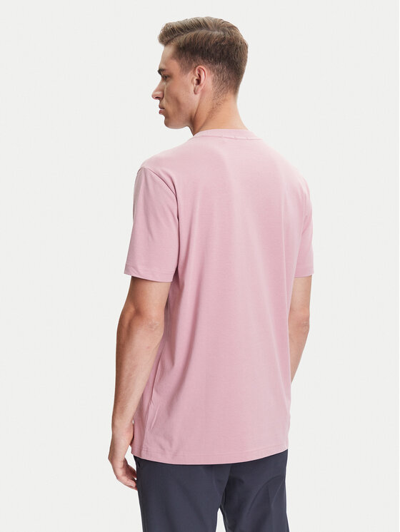 BOSS BOSS Tričko 50506373 Ružová Regular Fit