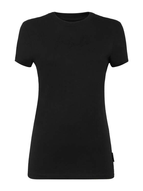 PHILIPP PLEIN PHILIPP PLEIN T-shirt 26531 Nero Skin Tight Fit