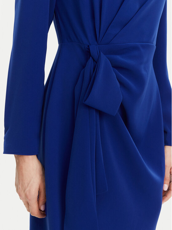 DKNY DKNY Sukienka koktajlowa DD4JGD35 Niebieski Regular Fit