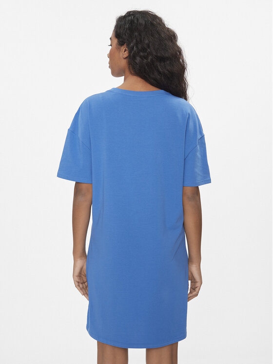 Tommy Jeans Tommy Jeans Rochie de zi UW0UW04969 Albastru Relaxed Fit
