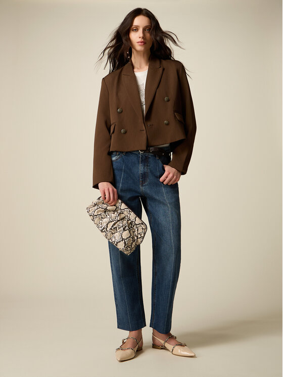 Oltre Oltre Jeans P428R009436N034 Blu Boy Fit