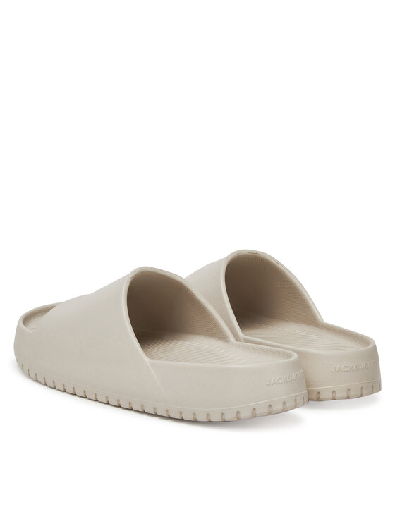 Jack & Jones Jack & Jones Klapki Jfwripple Moulded Slider 12274637 Beżowy