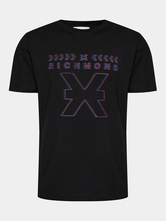 Richmond X Richmond X T-särk Ikiom UMP24141TS Must Regular Fit