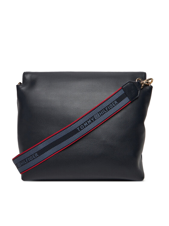 Tommy Hilfiger Tommy Hilfiger Táska Th Logotape Med Crossover AW0AW17692 Sötétkék