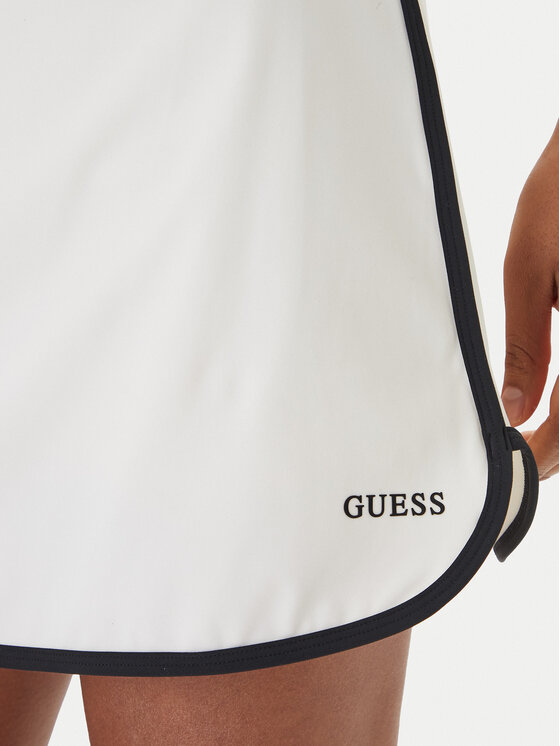 Guess Guess Spódnico-szorty V6GD06 K3000 Écru Regular Fit