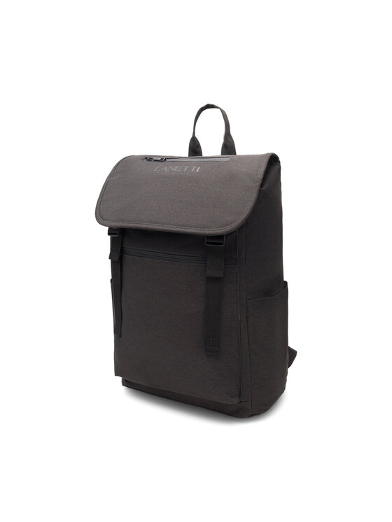 Lanetti Lanetti Ruksak LAN-K-005-04P Crna