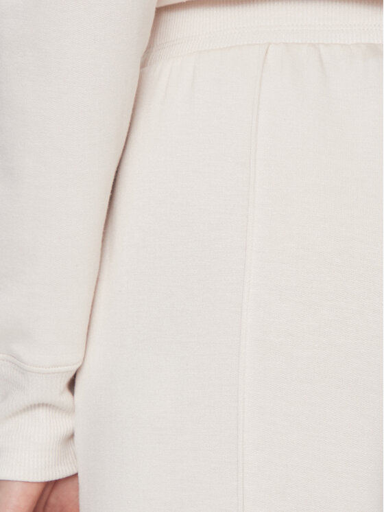 DKNY Sport DKNY Sport Hlače iz tkanine DP3P3339 Écru Wide Leg