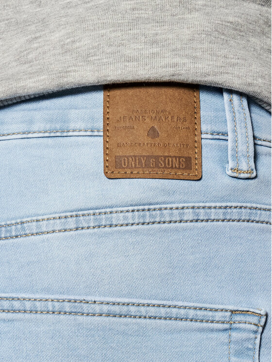 Only & Sons Only & Sons Džínsové šortky Ply 22018587 Modrá Regular Fit
