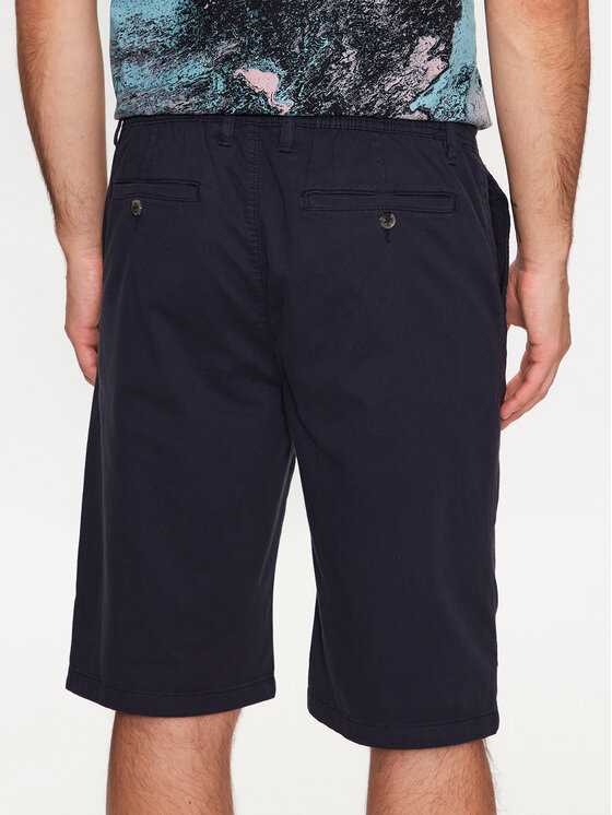 s.Oliver s.Oliver Szorty materiałowe 2128983 Granatowy Relaxed Fit