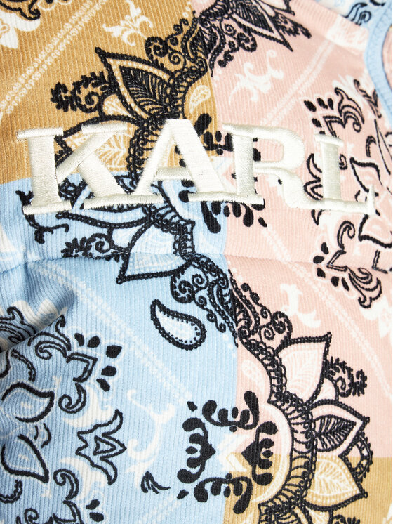 Karl Kani Karl Kani Zimska jakna Retro Paisley 6176630 Pisana Regular Fit
