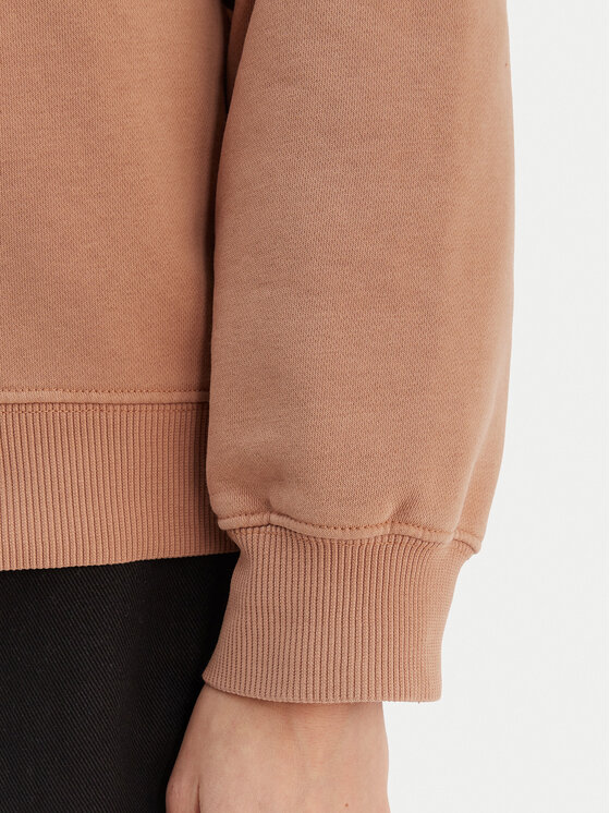 Roxy Roxy Mikina ERJFT04874 Hnedá Relaxed Fit