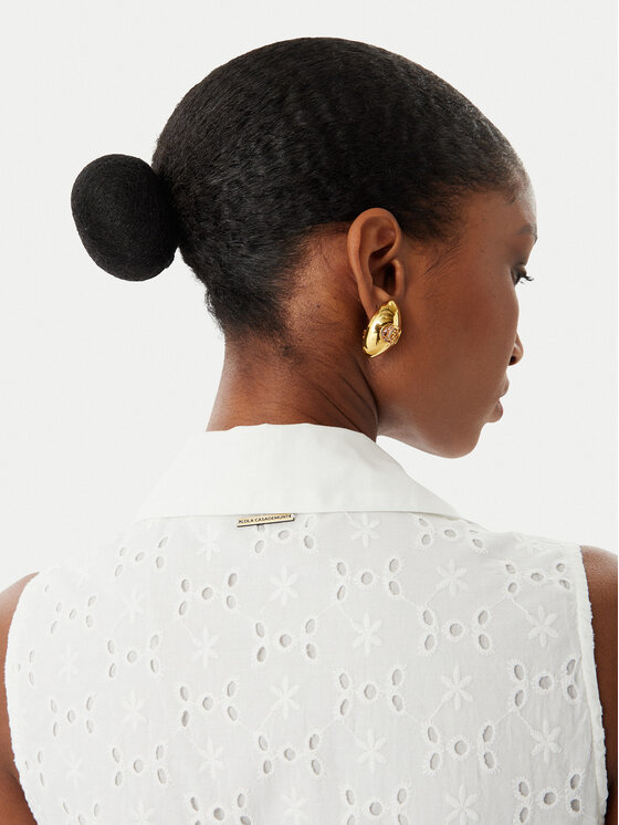 LOLA CASADEMUNT LOLA CASADEMUNT Suvekleit LS2616037 Kreemjas Regular Fit