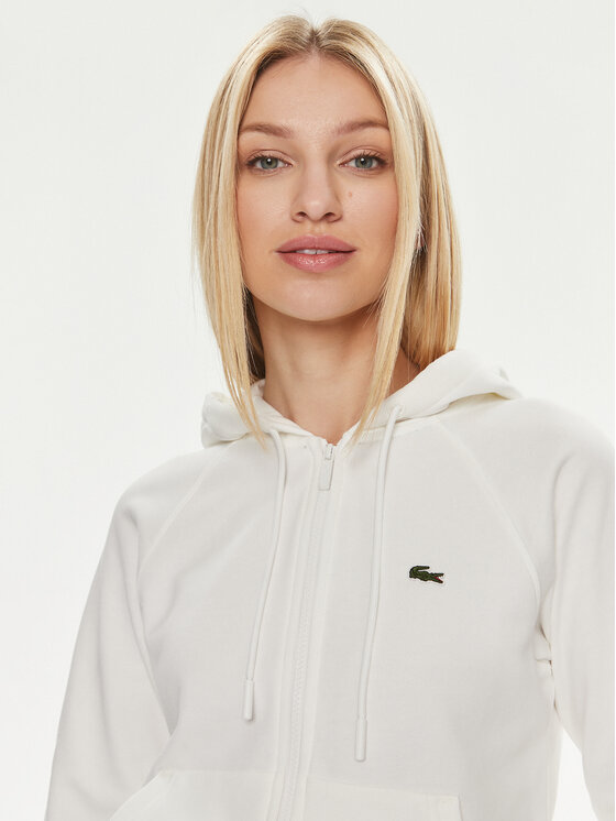 Lacoste Lacoste Majica dugih rukava SF9213 Bijela Regular Fit