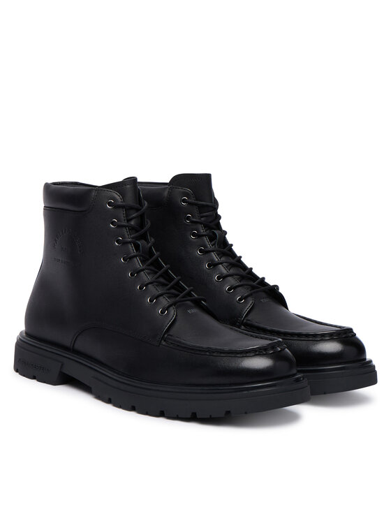 KARL LAGERFELD KARL LAGERFELD Μποτίνια Koby Lug KL11846 Μαύρο