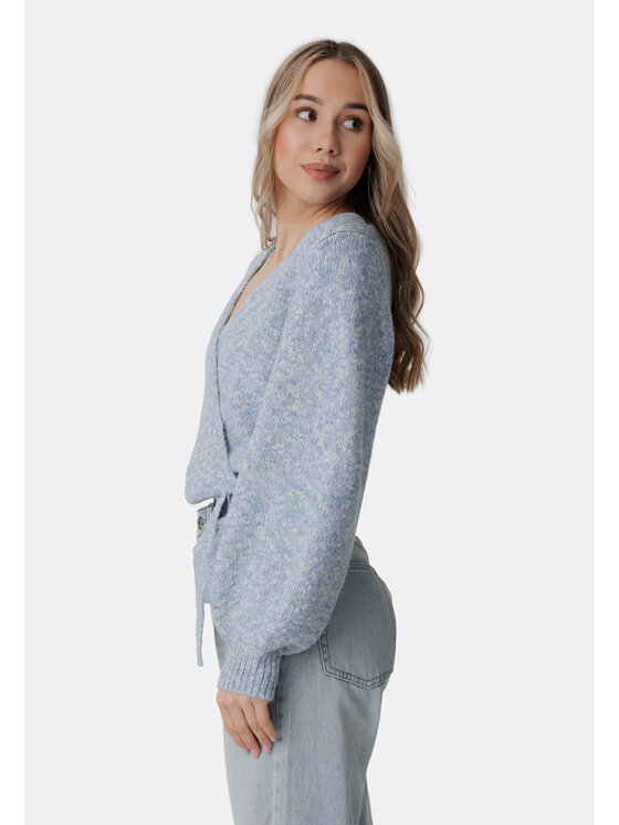 LAURELLA LAURELLA Sweter 6TU041 Szary Regular Fit