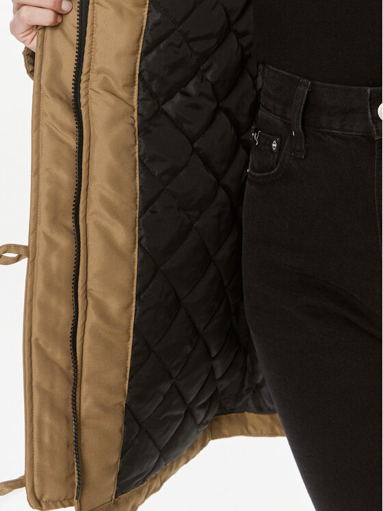 b.young b.young Giubbotto invernale 20813391 Beige Regular Fit