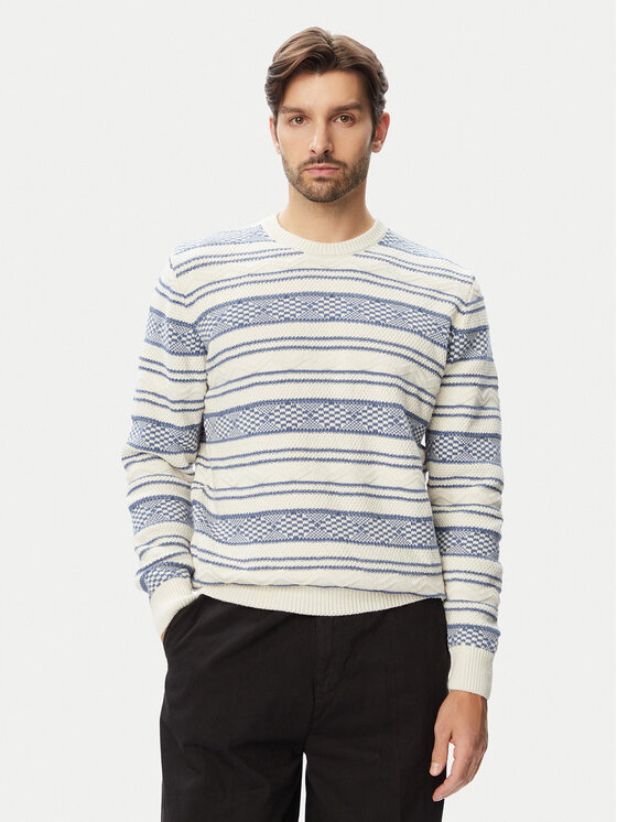 Guess Pulover M6YR15 Z0920 Crem Regular Fit