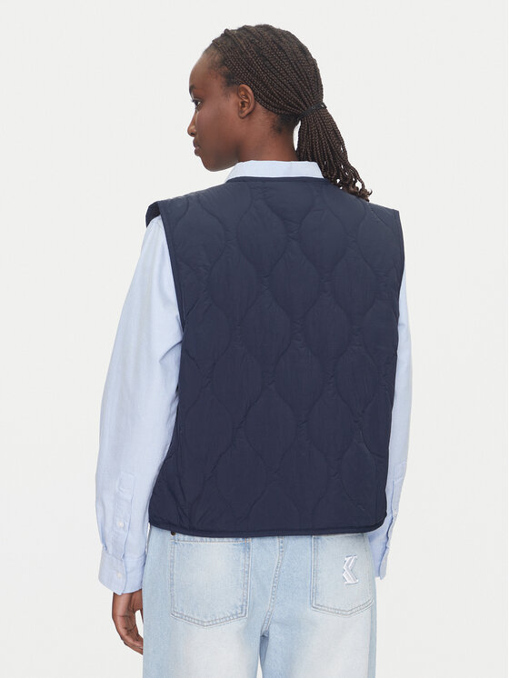 Tommy Jeans Tommy Jeans Bodywarmer Onion DW0DW21184 Dunkelblau Regular Fit