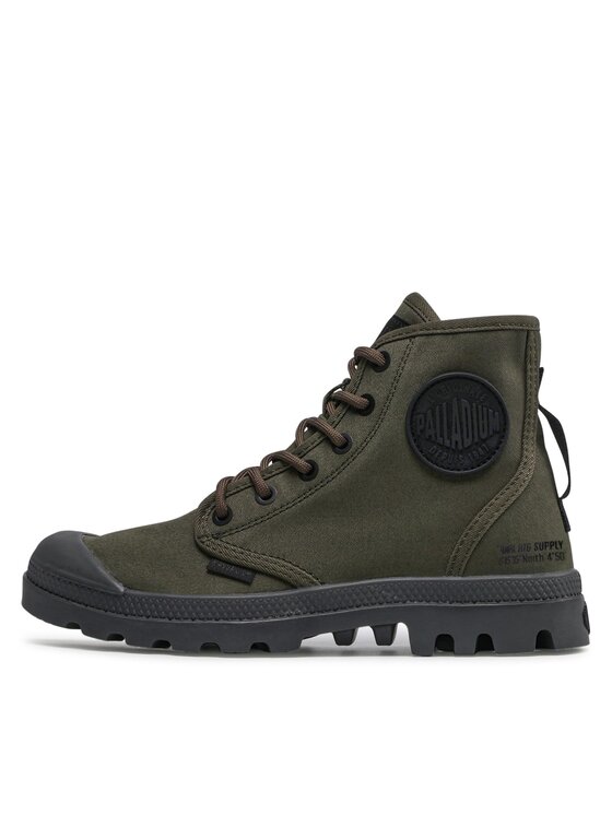 Palladium Palladium Scarponcini Pampa Hi Htg Supply 77356-325-M Verde