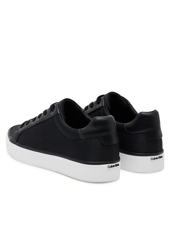 Calvin Klein Calvin Klein Tenisice Vulc Lace Up - Jacq HW0HW02412 Crna