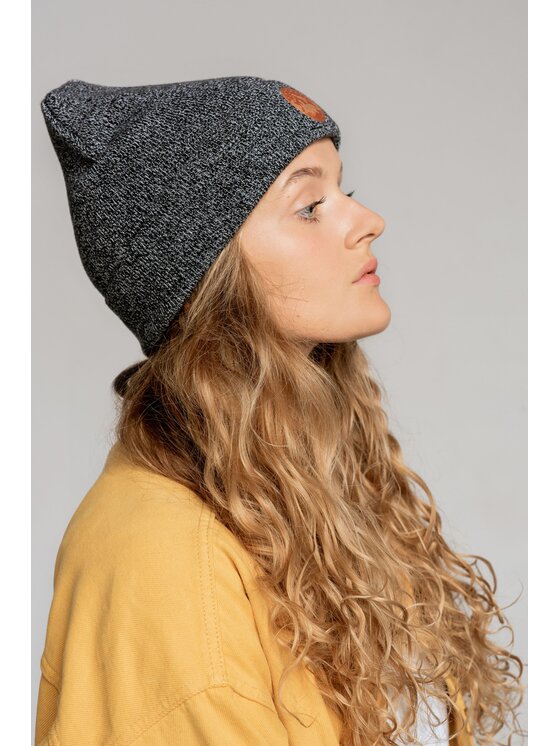 Kabak Kabak Czapka klasyczna beanie Czarny