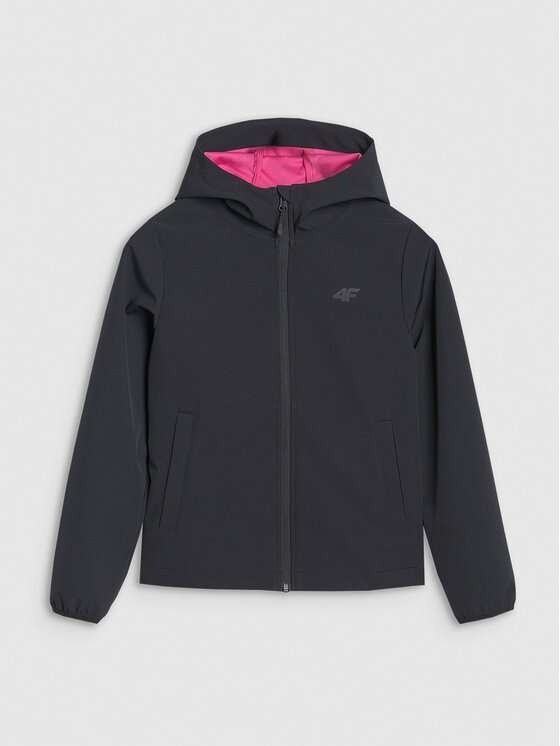 4F 4F Giacca softshell 4FJWSS25TSOFF305-20S Nero Regular Fit