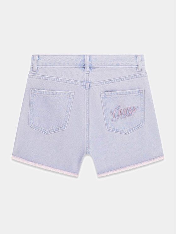 Guess Kids Guess Kids Spodnie materiałowe 181364 Różowy Regular Fit