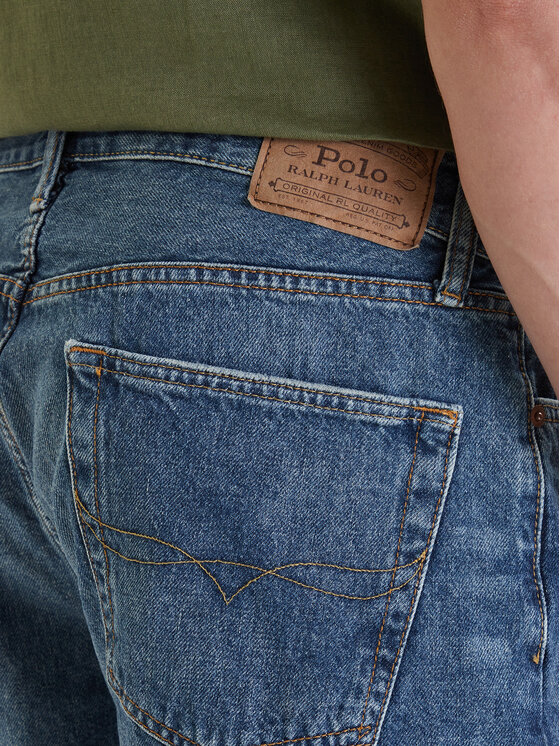 Polo Ralph Lauren Polo Ralph Lauren Džínové šortky 710P08147001 Modrá Regular Fit