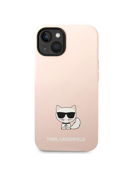 KARL LAGERFELD KARL LAGERFELD Etui na telefon iPhone 14 Plus Różowy