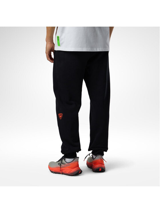 Rossignol Rossignol Spodnie dresowe M Hero Sweatpant Czarny Regular Fit