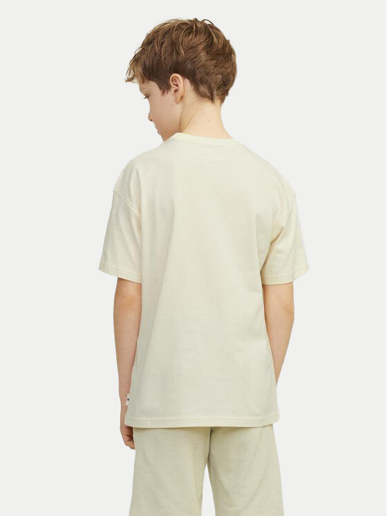 Jack&Jones Junior Jack&Jones Junior T-krekls Jormarbella 12257641 Écru Loose Fit