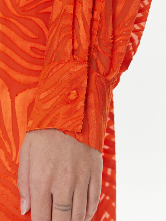 PINKO Pinko Haljina za svaki dan Stringa 101593 A123 Narančasta Regular Fit