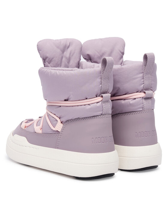 Moon Boot Moon Boot Снігоходи Jr Park lace Mid 80D3440070 S Рожевий