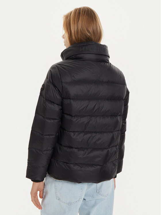 Tommy Hilfiger Tommy Hilfiger Μπουφάν πουπουλένιο WW0WW43118 Μαύρο Relaxed Fit