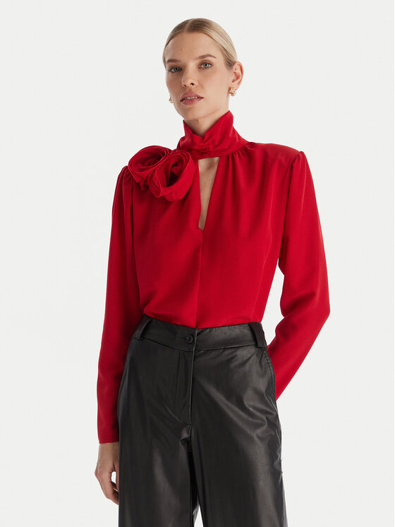 ACCESS FASHION ACCESS FASHION Blūze 54-2063-171 Sarkans Regular Fit