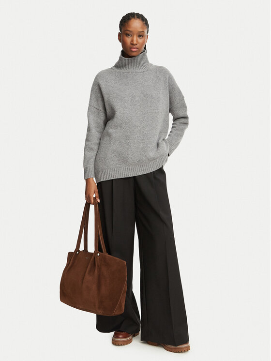 Weekend Max Mara Weekend Max Mara Текстилни панталони Adelfi 2625136032 Черен Regular Fit