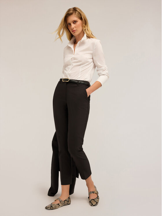 Motivi Motivi Camicia 5326Q000844N011 Bianco Slim Fit