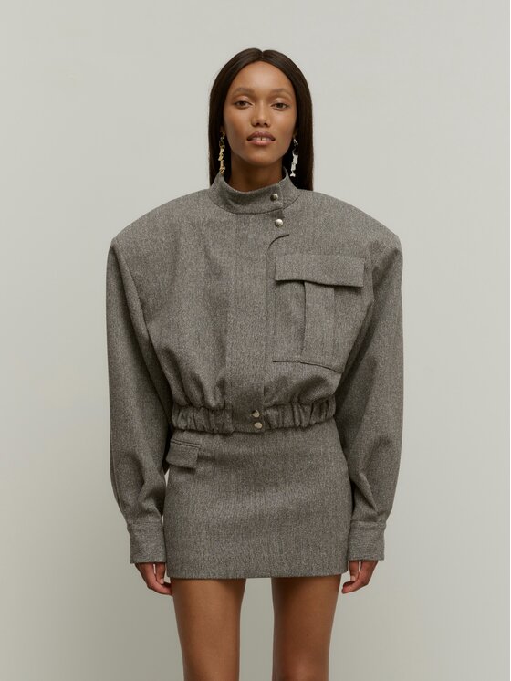 La Mania La Mania Bomber GROOVE Grigio Active Fit