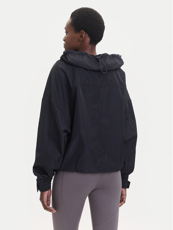adidas by Stella McCartney adidas by Stella McCartney Μπουφάν μεταβατικό Item Track JV7031 Μαύρο Loose Fit