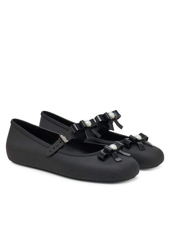 Melissa Melissa Baleríny Melissa Soft Ballerina Bow Ad M 35971 Černá