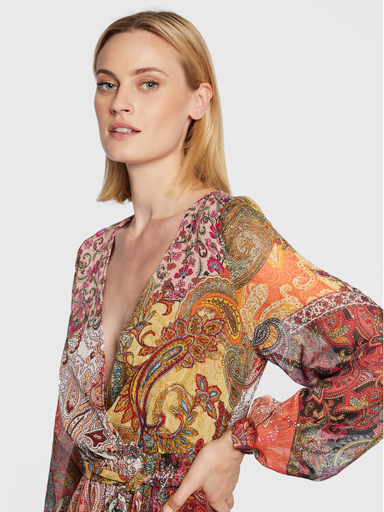 Guess Guess Kasdieninė suknelė Oriane W2BK25 WEXJ2 Oranžinė Regular Fit