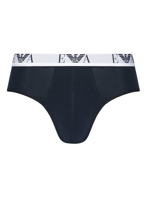 Emporio Armani Underwear Emporio Armani Underwear Set od 3 para muških slip gaća EM000258 AF14131 MB139 Tamnoplava