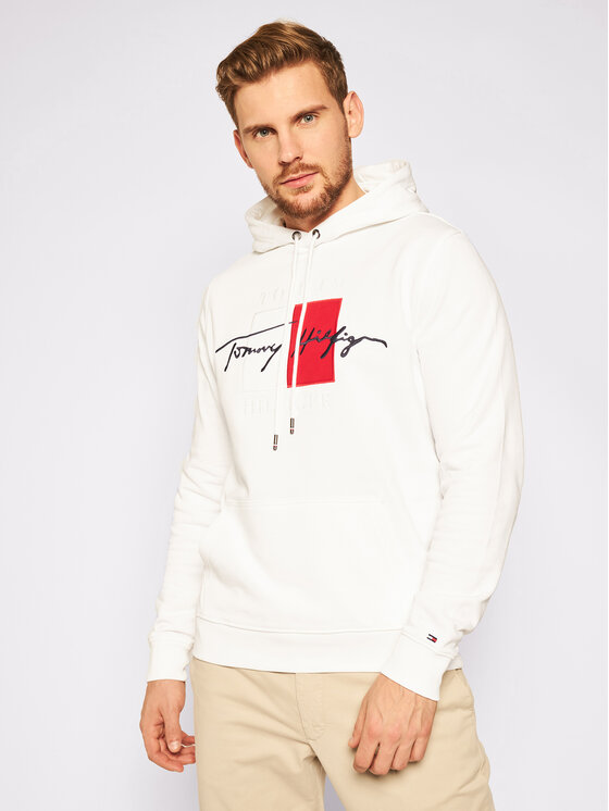 Tommy Hilfiger Mikina Signature Artwork MW0MW14202 B l Regular