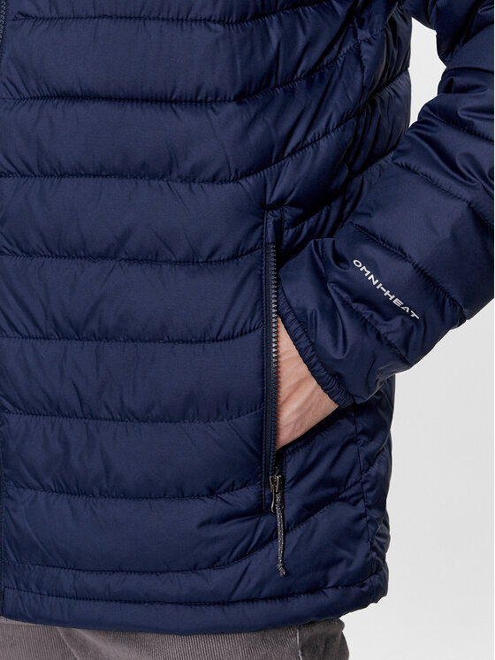 Columbia Columbia Žieminė striukė Powder Lite 1693931 Tamsiai mėlyna Regular Fit