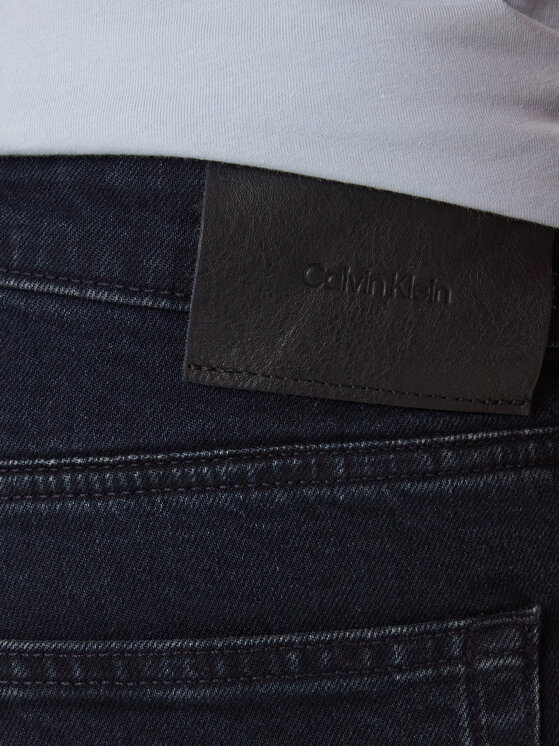 Calvin Klein Calvin Klein Blugi LV04RF930G Negru Slim Taper Fit