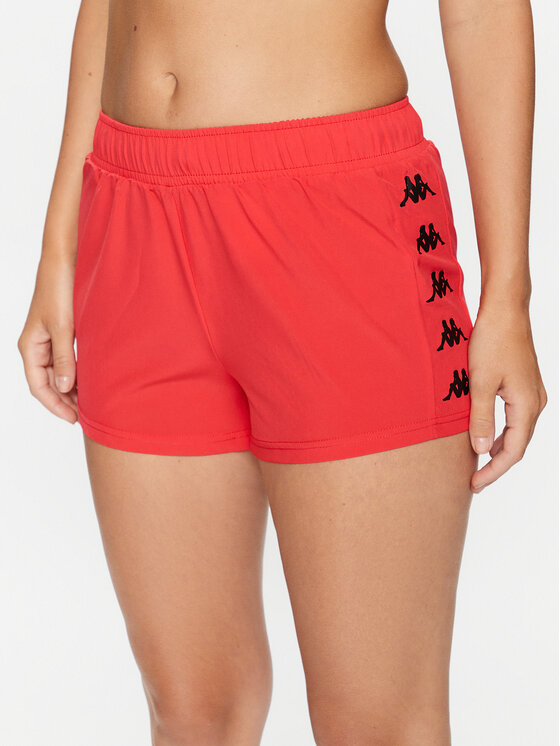 Kappa Kappa Спортни шорти 312087 Червен Regular Fit