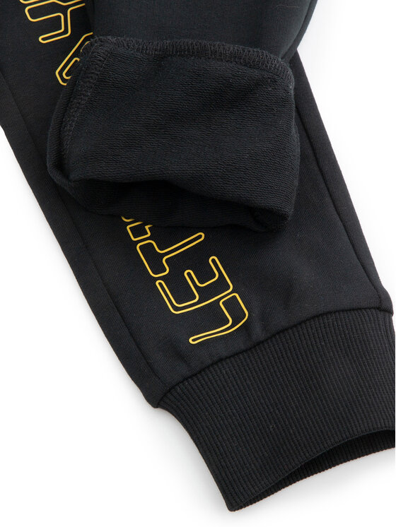 Coccodrillo Coccodrillo Pantaloni da tuta WC5122701GBK Nero Regular Fit