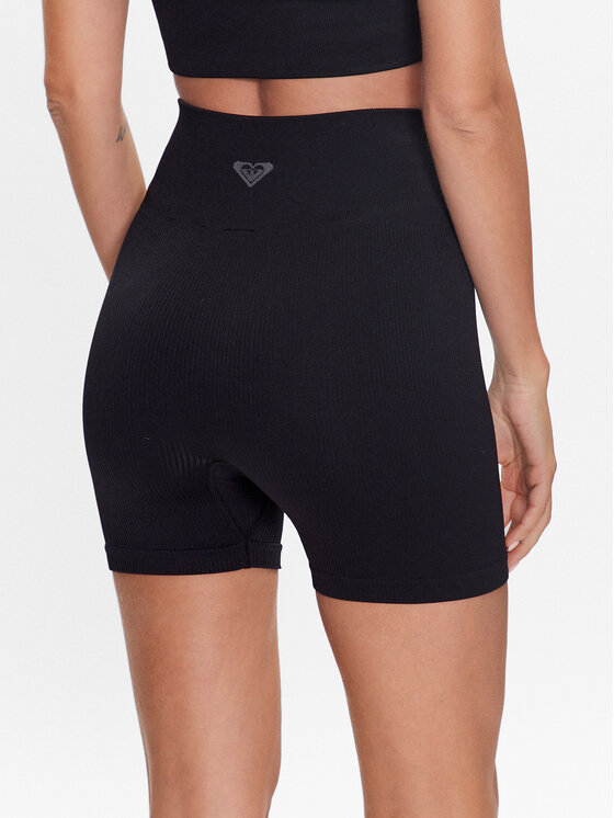 Roxy Roxy Αθλητικό σορτς Chill Out ERJNS03441 Μαύρο Slim Fit